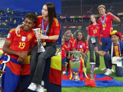 Chuyện tình yêu của chàng “thần đồng” 17 tuổi, người giành giải Cầu thủ trẻ xuất sắc nhất Euro
