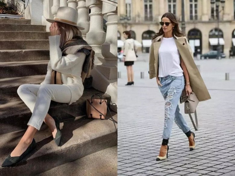 Mặc quần jeans mang giày gì đẹp? 5 kiểu này &#34;hack&#34; dáng cực đỉnh, che khuyết điểm tốt - 2