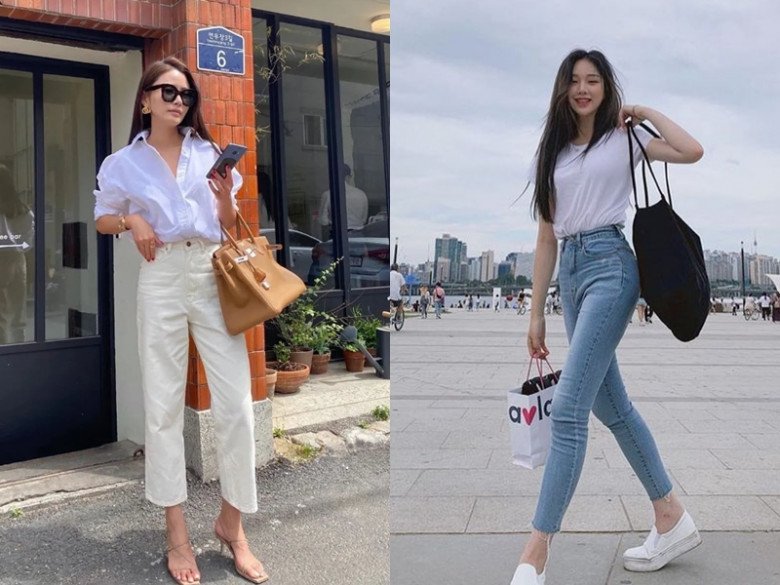 Mặc quần jeans mang giày gì đẹp? 5 kiểu này &#34;hack&#34; dáng cực đỉnh, che khuyết điểm tốt - 1