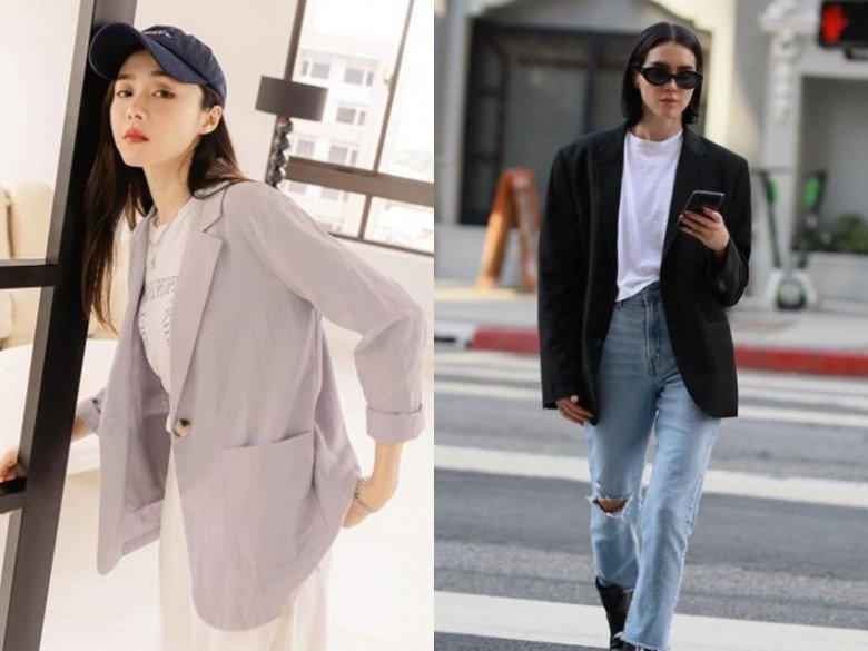 Tại sao người sành mặc luôn mua áo phông lớn hơn 1 size? Bí quyết giúp chị em &#34;thu gọn&#34; vóc dáng là đây! - 10
