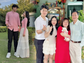 Yêu nam diễn viên gần 8 năm mới cưới, 9X thoải mái chơi bịt mắt bắt dê với bố mẹ chồng