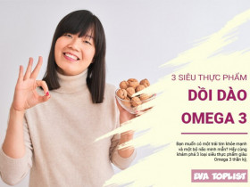 Cải thiện sức khỏe toàn diện với 3 loại thực phẩm giàu omega 3