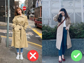 Tại sao mặc áo trench coat không nên đi giày thể thao? Diện 3 kiểu này trông thanh lịch, "kéo" chân dài