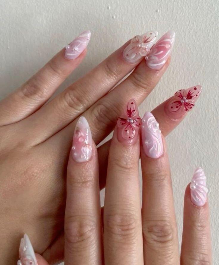 Thống lĩnh đường đua sắc đẹp cuối năm 2024 là mẫu nail hoa lan, chị em thử một lần là mê cả đời - 7