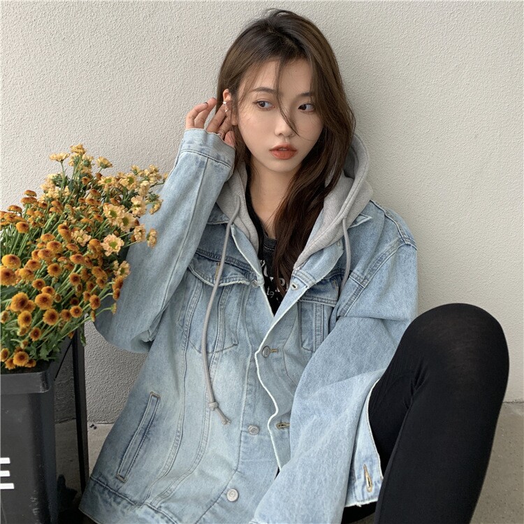 8 kiểu váy áo phối với áo khoác denim đẹp và cá tính, được các tín đồ thời trang yêu thích nhất - 1