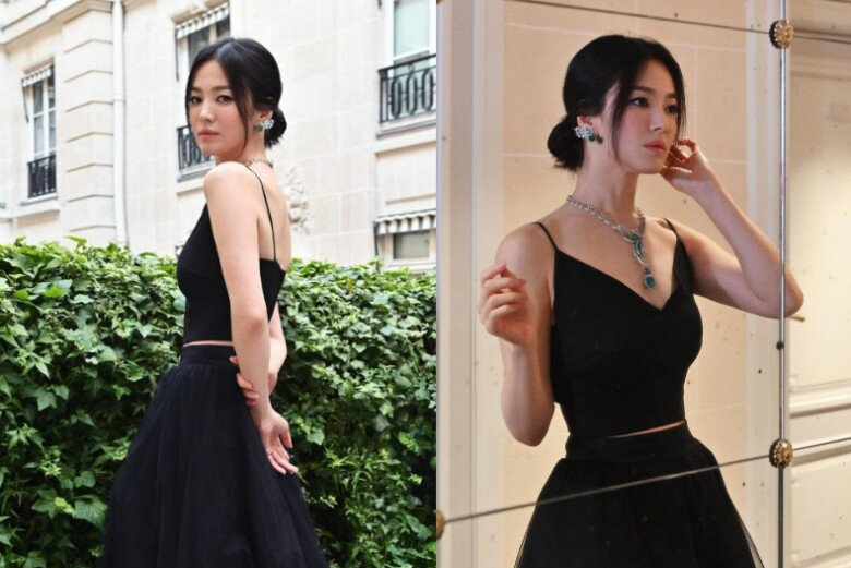 Búi tóc thấp thế nào để không bị già? Song Hye Kyo chỉ làm thêm 1 bước mà đẹp sang, không tăng tuổi - 3