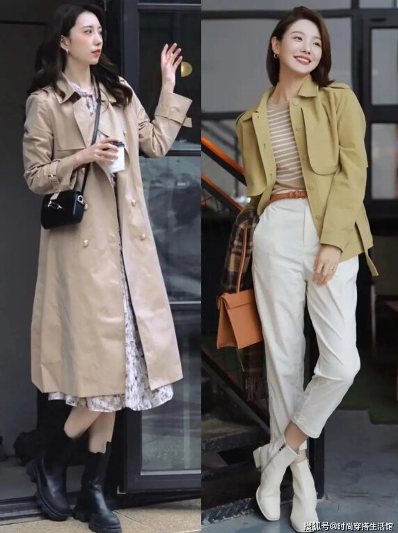 Tại sao mặc áo trench coat không nên đi giày thể thao? Diện 3 kiểu này trông thanh lịch, &#34;kéo&#34; chân dài - 3