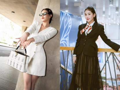 Nữ giảng viên đại học sành điệu nhất nhì showbiz, xách cả "lâu đài" xuống phố, sang chảnh từ giảng đường ra phố khó ai đọ lại