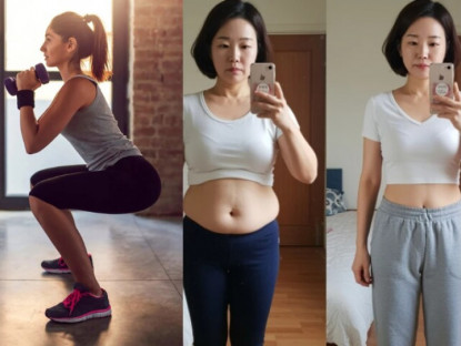 Bà nội trợ 40 tuổi giảm gần 10kg trong 2 tháng tiết lộ bí quyết “ngồi xổm” sau ăn giúp đốt mỡ, gầy đến mức bạn bè không nhận ra
