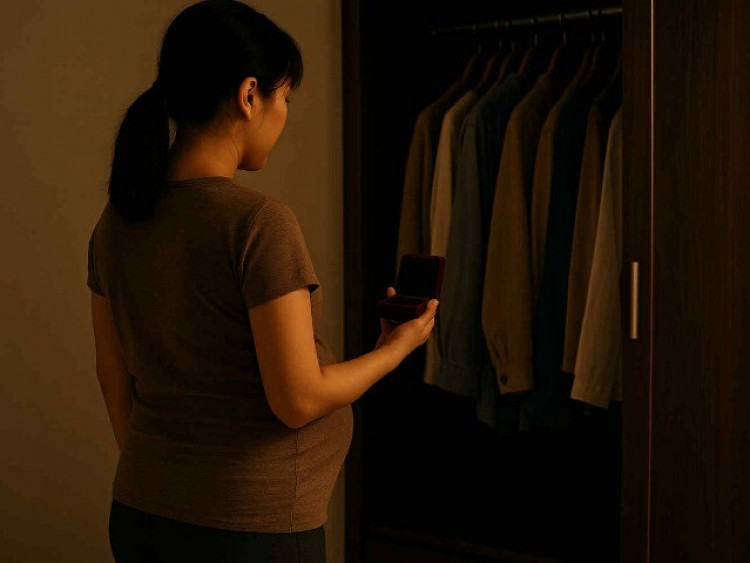 Con đi trại hè, chồng đi công tác, tôi ở nhà ôm bụng bầu và phát hiện bí mật giấu kín trong tủ quần áo