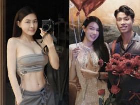 Hot girl phòng gym yêu "hồng hài nhi" là cầu thủ Việt, giảm 27kg trong vòng 4 tháng về lại vòng eo 57cm
