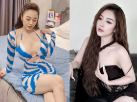 Nữ DJ nóng bỏng là vợ của nam ca sĩ nổi tiếng, 3 lần nâng cấp vòng 1 mới ưng, chăm mặc hở khoe dáng phồn thực