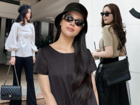 Em gái Mai Phương Thúy làm dâu nhà giàu, xinh đẹp không kém chị gái Hoa hậu, nhìn sang bộ sưu tập đồ hiệu mới choáng