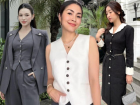 7 outfit giúp hội chị em công sở vừa đẹp vừa sang khi đi làm bất chấp mưa gió thất thường
