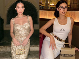 Gu thời trang “đắt sắt ra miếng” của Tiên Nguyễn - em chồng Hà Tăng: Phủ đồ hiệu nhưng vẫn tao nhã, chuẩn rich kid châu Á