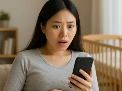 Chồng suốt ngày đi công tác, vợ bầu sinh nghi bèn lén đọc tin nhắn thì sững sờ với nội dung