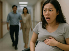 Vừa nhập viện sinh con, tôi bàng hoàng thấy chồng dắt theo một người phụ nữ khác