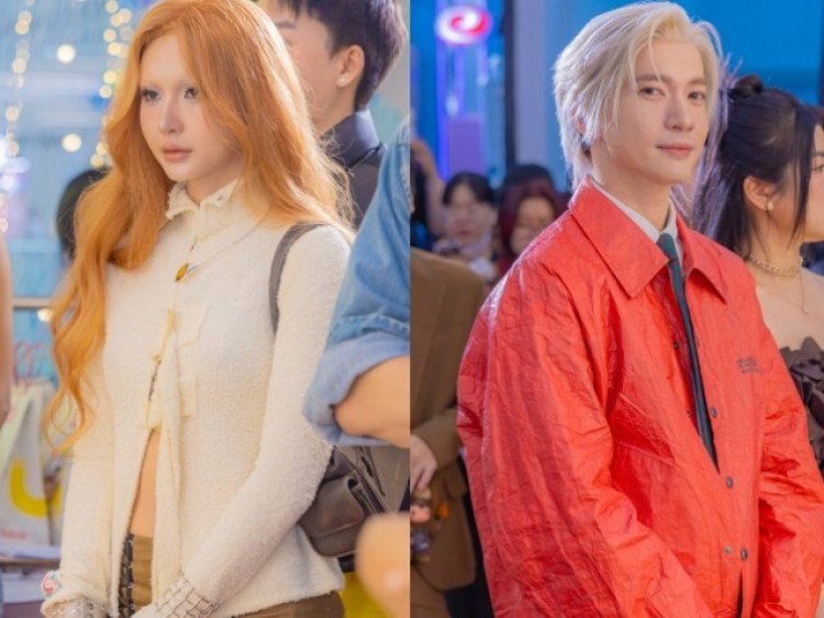 "Mẹ một con" Lâm Minh gây bão sự kiện với tóc cam sáng chói cùng outfit hở eo gợi cảm, dàn sao Việt đọ style chất lừ