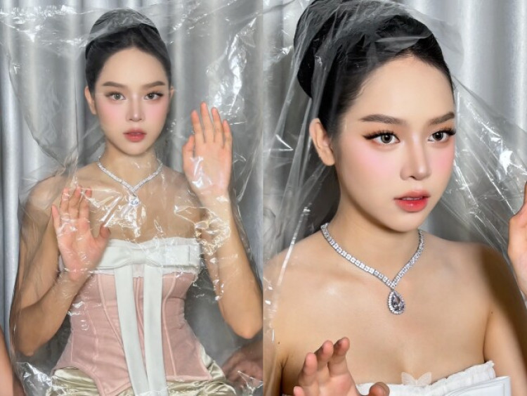 Mỹ nhân Việt xinh như "búp bê sống", chỉ một hành động hút 3 triệu lượt xem