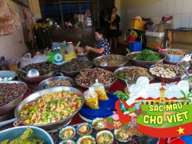 Giữa lòng Sài Gòn có một khu chợ được ví như miền Trung thu nhỏ, nơi phảng phất dư vị quê nhà