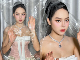 Mỹ nhân Việt xinh như "búp bê sống", chỉ một hành động hút 3 triệu lượt xem