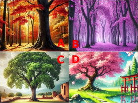 Trắc nghiệm: Chọn một cái cây, biết ngay người ấy có đáng để gửi gắm cả đời hay không