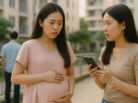 Biết đứa con trong bụng chị hàng xóm không phải của chồng chị ấy, tôi phải làm sao?