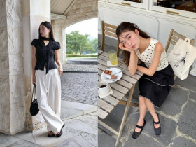 Mùa hè chỉ thích mặc đồ đen - trắng, tôi cứ áp dụng công thức phối này, đồng nghiệp ai cũng khen trẻ đẹp