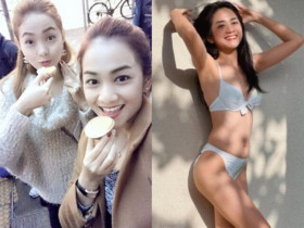 Em dâu Minh Hằng là mỹ nhân nức tiếng một thời, nay kín tiếng vẫn đẹp rạng ngời, ăn mặc giản đơn mà tinh tế