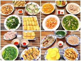Mẹ đảm gợi ý 15 mâm cơm vừa ngon lại đủ chất, đa dang món, không tham khảo quá phí