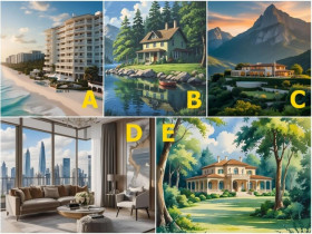 Trắc nghiệm: Chọn một ngôi nhà, biết ngay chỉ số hy sinh vì tình yêu của bạn là bao nhiêu