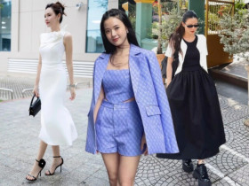 Nữ giảng viên nhiều sổ đất nhất Vbiz có nhan sắc xinh đẹp như tiên, đi làm mỗi ngày một bộ không trùng lặp