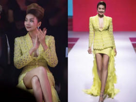 Vietnam's Next Top Model trở lại sau 8 năm: Thanh Hằng khoe vòng 1 triệt để tại họp báo, 