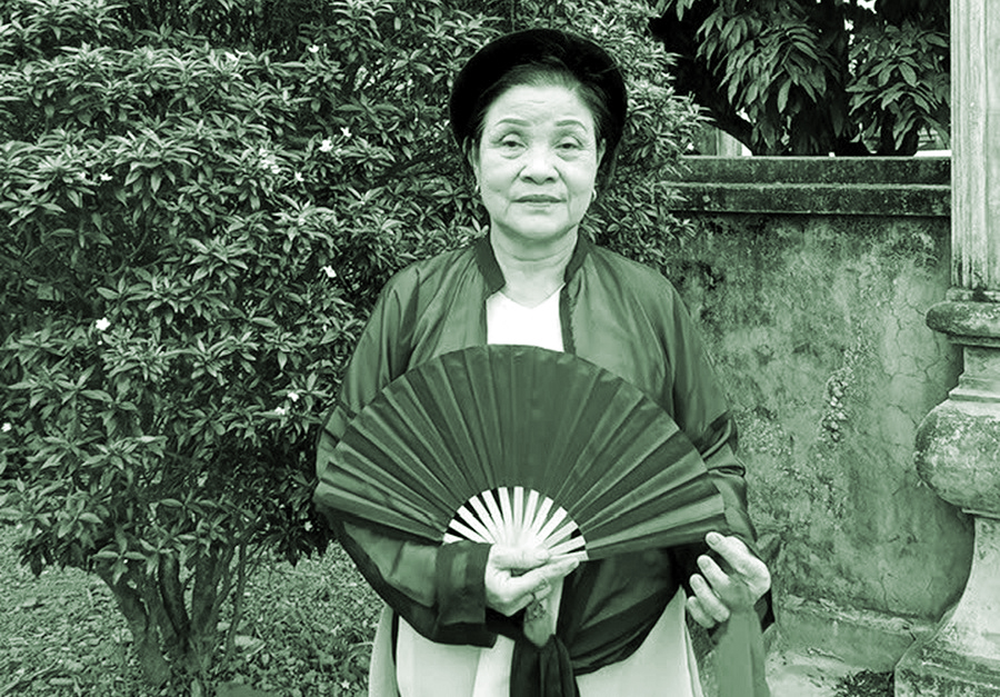 Nữ nghệ nhân vực dậy điệu hát truyền thống quê hương - 1