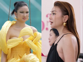 Thanh Hằng gay gắt chấn chỉnh thái độ của thí sinh Next Top, "Nàng Mơ" khóc nấc khi treo mình trên cao