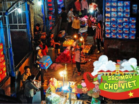 Khu chợ không ngủ giữa lòng Hà Nội, được báo Tây bình chọn là một trong những ngôi chợ thú vị nhất thế giới