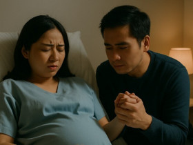 Mang thai nhờ tinh trùng của người yêu cũ đã mất, đêm trước sinh tôi thú nhận với chồng