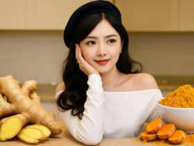 Cuộc chiến của 2 loại "thần dược" dân dã thân thuộc, đi xin hàng xóm cũng cho: Củ gừng và củ nghệ, nguyên liệu nào làm đẹp tốt hơn?