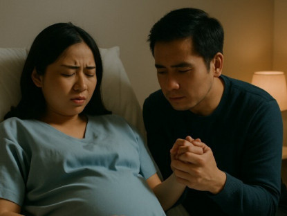 Mang thai nhờ tinh trùng của người yêu cũ đã mất, đêm trước sinh tôi thú nhận với chồng