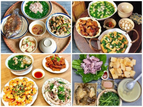 Tổng hợp 14 mâm cơm vừa thanh mát lại đậm đà, hợp những ngày hè nắng nóng