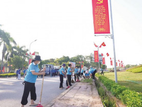 Phụ nữ Thủ đô thi đua lập thành tích chào mừng Đại hội Đảng các cấp