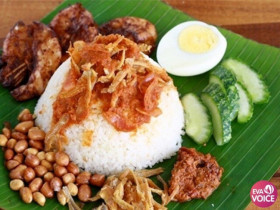Giải mã sức hấp dẫn "chết người" của Nasi Lemak – sự hòa quyện hoàn hảo giữa béo ngậy, giòn tan và cay nồng