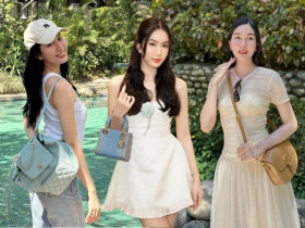 Con dâu Á hậu của hiệu trưởng trường đại học, mỗi ngày xách một chiếc túi hiệu trăm triệu ra phố
