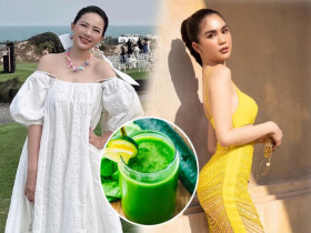Thứ nước rẻ bèo mùa hè giúp đốt mỡ, Phan Như Thảo từng áp dụng để giảm 15kg, Ngọc Trinh cũng đánh bay mỡ eo