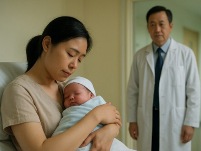 Trong lúc chuyển dạ đau quằn quại, tôi choáng váng khi bác sĩ đỡ đẻ lại chính là người yêu cũ
