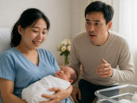 Vợ sinh con sau 10 năm hiếm muộn, lúc vợ đẻ nhìn mặt con tôi không dám bế