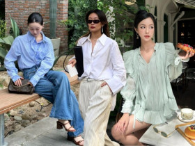 4 kiểu áo sơ mi chị em nên kết thân khi sắp sang Thu, đi làm không lo xuề xòa lại sang đẹp hơn bội phần