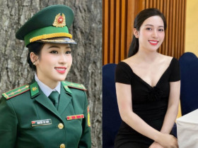 Nữ Thượng úy nhan sắc xinh như Hoa hậu, từng gây sốt cõi mạng khi là quán quân một cuộc thi âm nhạc 8 năm trước