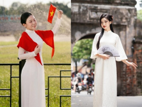 Những kiểu tóc đẹp để phối cùng áo dài khi chụp ảnh 2/9, tôn lên ngũ quan hài hòa lại giúp chị em "hack" tuổi