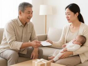 Bố chồng lên thăm con dâu mới sinh, món quà ông để lại khiến tôi rơi nước mắt